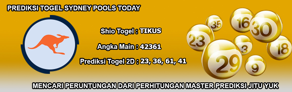 Prediksi Togel Sydney 20 Desember 2024